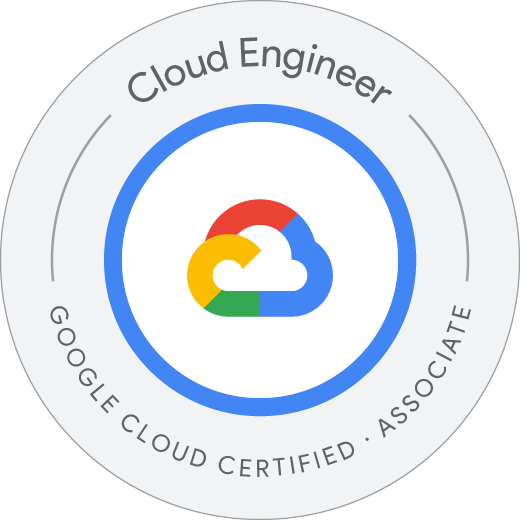 GCP certificate logo